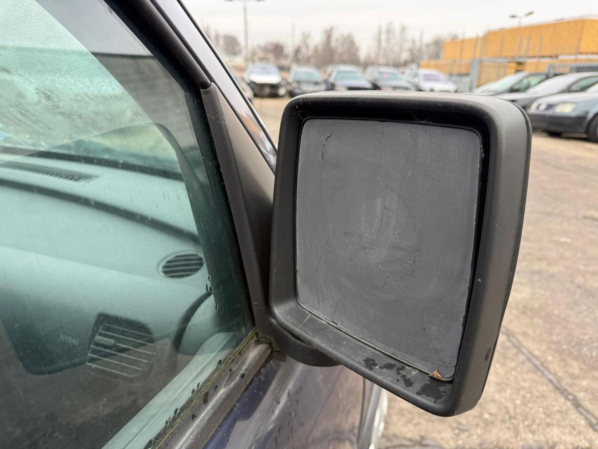 Opel Combo C original Au&szlig;enspiegel rechts elek verstellbar Z168 Metroblau BJ06